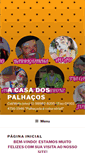 Mobile Screenshot of casadospalhacos.com.br